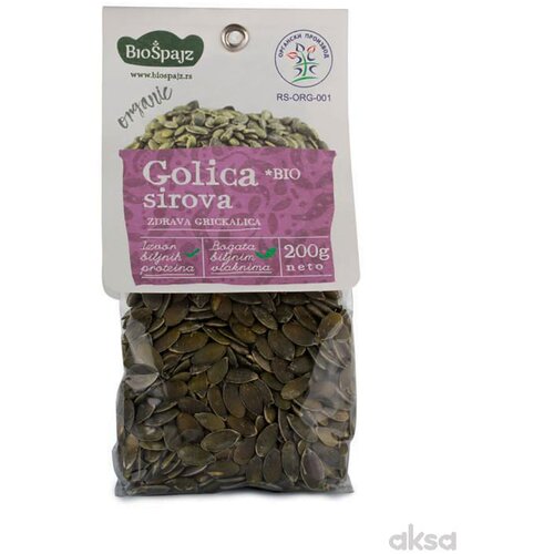 Biospajz Bio&amp;scaron;pajz organska sirova golica 200g Slike