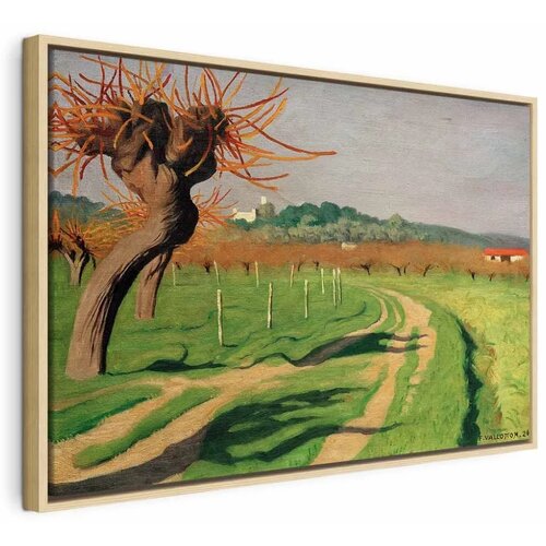  Slika - Félix Vallotton – Vallée de la Cagne 90x60 U prirodnom drvenom okviru Cene