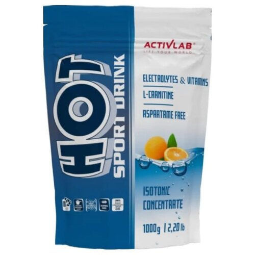ACTIVLAB Hot Sport Drink &amp;ndash; elektroliti i vitamini, okus naranče (1000 g) Slike