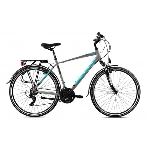 Capriolo Gradski bicikl Roadster, 20"/28'', Sivo-Tirkizni Cene