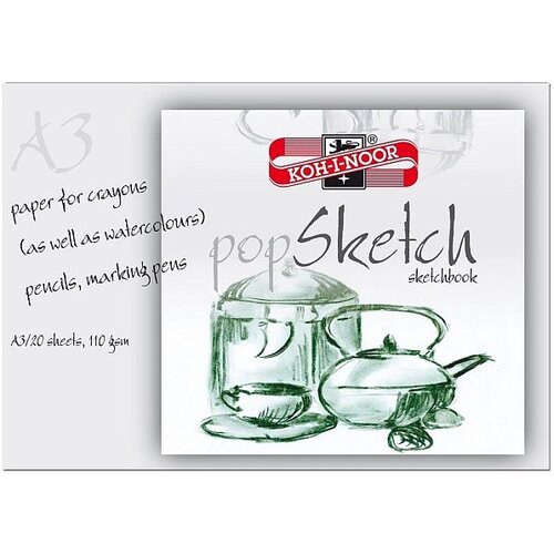 Koh i Noor Blok za skiciranje POP SKETCH A3 Slike