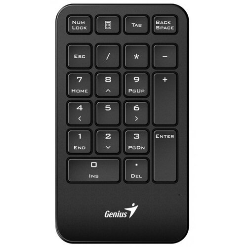 Genius NumPad 1000, wirelesssilent, 2.4 GHz, USB receiverplug and play Slike