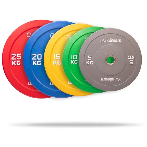 GymBeam Bumper Plate 51mm 15 kg Slike