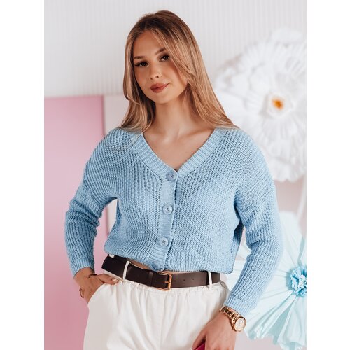 DStreet Swter damskie one size oversize prążkowany SWEETDREAM niebieski Cene