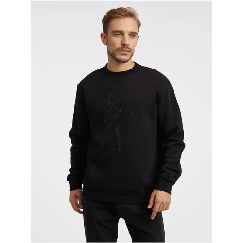 Karl Lagerfeld Black Mens Sweatshirt - Men