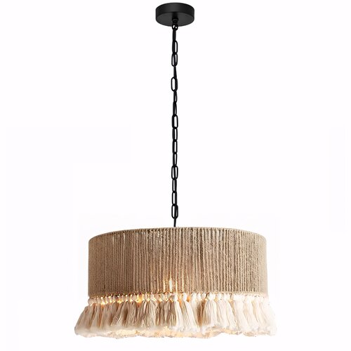 Toolight Viseća lampa u boho stilu - Luster APP1735-1CP 40 cm Slike