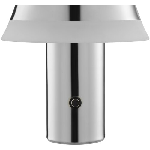 Brilliant LED stona lampa KINICH, prigu&amp;scaron;iva, punjiva, dodirna, LED/2,5W/5V, 2700K, sjajni hrom Slike