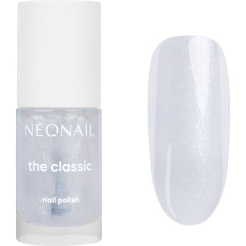 NeoNail The Classic Glow Nail Polish ble&amp;scaron;čeči lak za nohte odtenek Luminous Glow Silver 7.2 ml Slike