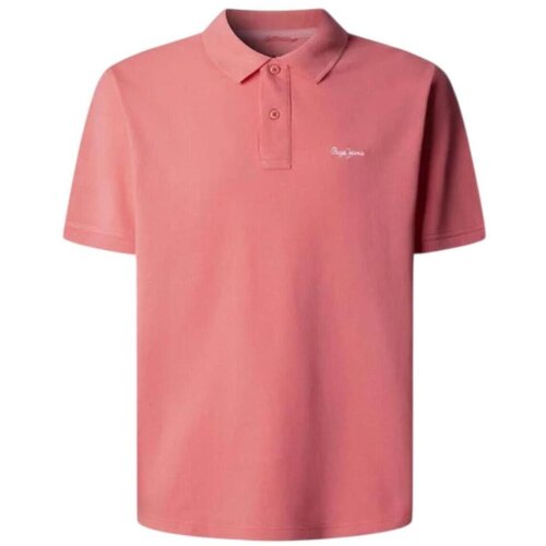 PepeJeans Polo majice kratki rokavi PM5400087 189 Rožnata Cene