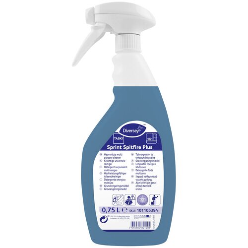 Diversey TASKI Sprint Spitfire Plus Sredstvo za skidanje fleka, 750ml Slike
