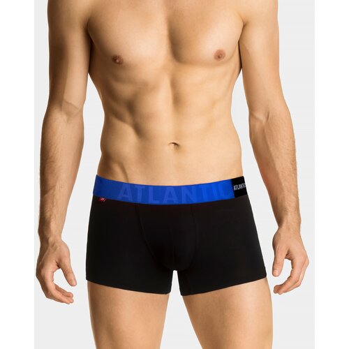Atlantic Man boxers PREMIUM with mikromodal - black/blue Slike