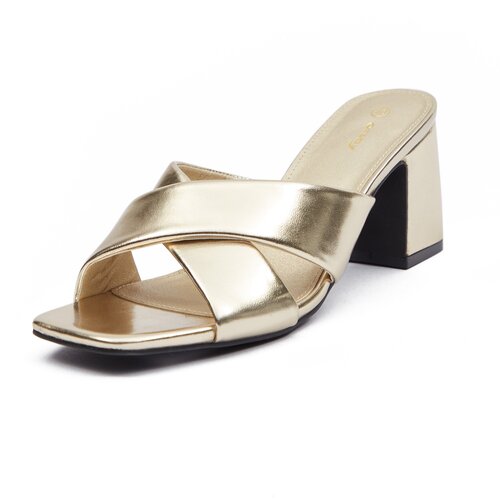 Orsay Gold women's heeled slippers - Women's Cijene