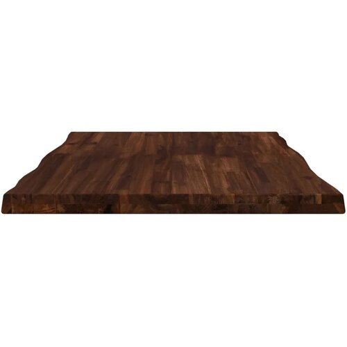  Pravokutni stolni vrh 90 x 60 x 3 cm Pravokutni - Tamno smeđa 90 x 55 x 3 5 cm Živi rub 2 strane Slike