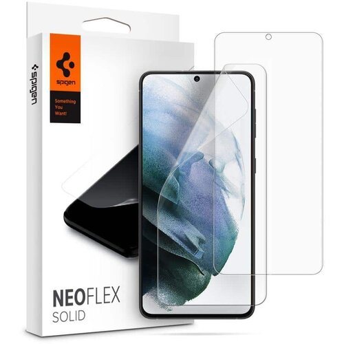 Spigen HYDROGEL FILM NEO FLEX SOLID ZA SAMSUNG GALAXY S21 5G 2 kom Slike