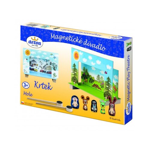 Detoa Magnetno gledali&amp;scaron;če - Krtek Slike