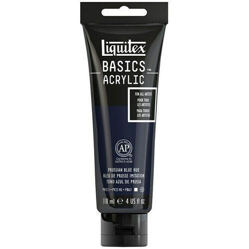 LIQUITEX Basics Akrilna boja (Pruski plavo, 118 ml, Tuba) Slike