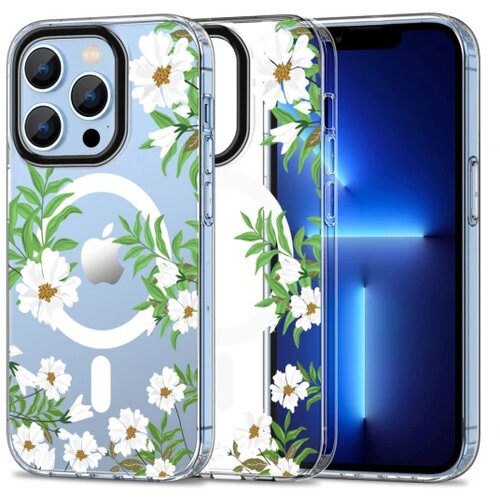 TECH-PROTECT MAGMOOD MAGSAFE maska za IPHONE 13 PRO MAX SPRING DAISY Cijene