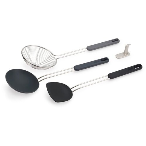 Joseph Joseph Nest Fusion 3-pcs. Black Wok Utensil Set Slike
