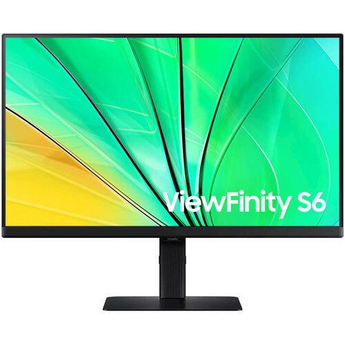 Samsung Monitor 24 S60D ViewFinity S6, IPS, 2560x1440, HDMI, DP - - 24 - črna - 540.7 x 535.9 x 220 mm - 5,4 kg - 36 - E - Avtera Cene