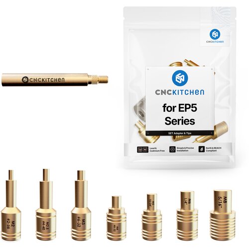CNC Kitchen Pripomočki za taljenje + adapter EP5 - 1 set. Cene