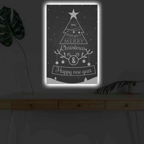 Wallity Slika sa LED osvetljenjem 4570KARDACT - 002, 45x70 cm Cene