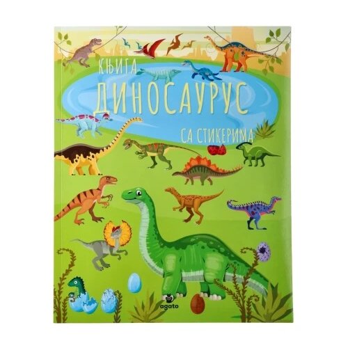 Agato sticky knjiga sa stikerima dinosaurus ( 718206 ) Cene