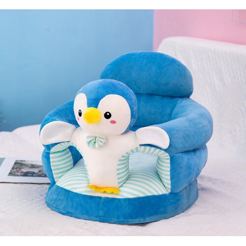BABYLINE Foteljica za bebe Pingvin A8, Plava Cene