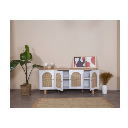 Hanah home komoda bohem white oak Slike