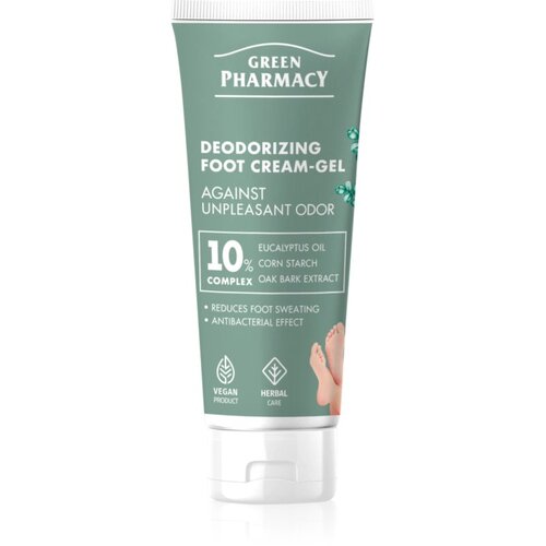 Green Pharmacy Foot Care Deodorizing Foot Cream-Gel Against Unpleasant Odor gelasta krema za noge 75 ml Cene