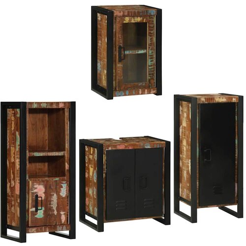  Set namještaja za kupaonicu 4 kom. Šareni 55 x 35 x 60 cm Cene