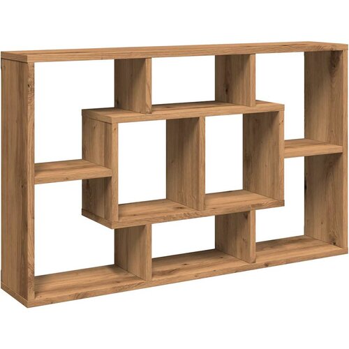 VidaXL Zidna polica Artisan hrast 85x16x52,5 cm izrađeno drvo Slike