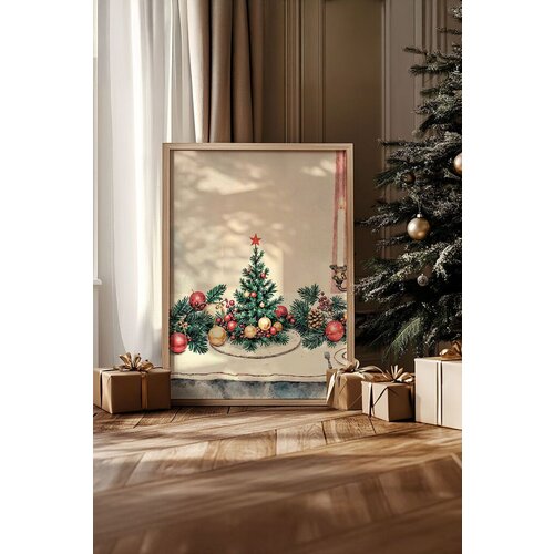 Wallity uramljena slika Nwyearsngmdl13, 33x48 cm Cene