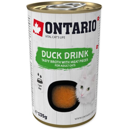 Ontario Cat pijača s ko&scaron;čki race 135 g Cene