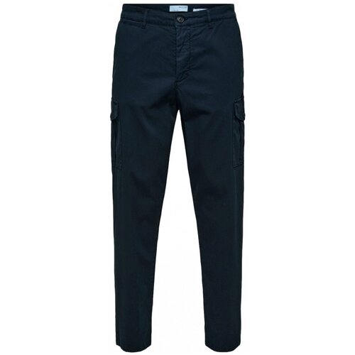 Selected Hlače Slim Tapered Wick 172 Cargo Pants - Dark Sapphire Modra Slike