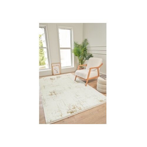 Conceptum Hypnose Tepih Kadifem Kd011, 80x300 cm, Krem Cene
