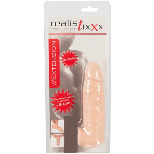 Realistixxx - omotač penisa s prstenom za testise - 16 cm (prirodni) Cijene