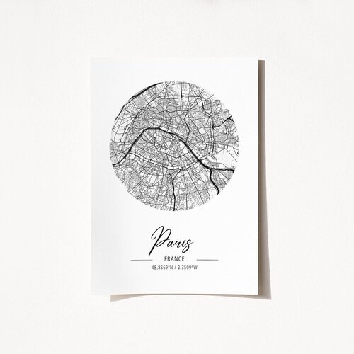 Wallity Poster Francuska Pariz-2068, 42x59,4 cm Cijene