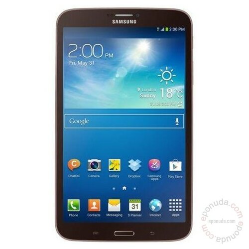 Samsung Galaxy Tab 3 8.0 Gold Brown - Android 4.1/8.0'/Dual 1.5GHz/1GB/16GB/microSD/Wifi/GPS, SM-T3100GNASEE tablet pc računar Slike