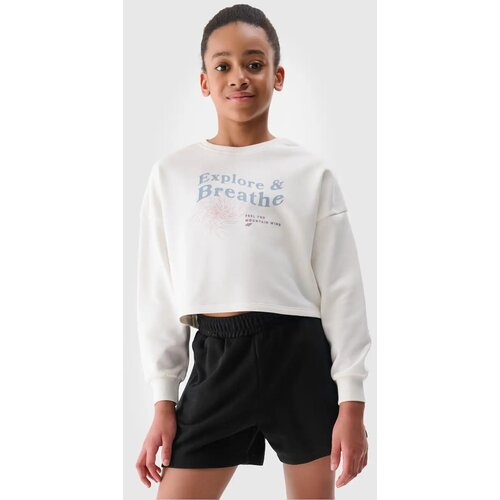 4f Girl's cropped sweatshirt Cijene