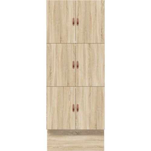 VidaXL krevetna konstrukcija za pohranu sonoma hrast 90x200 cm Slike