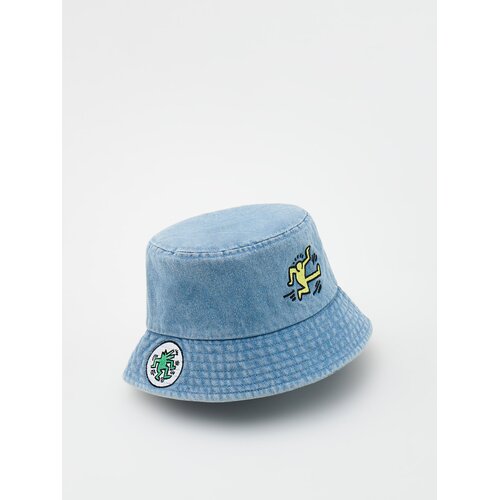 Reserved klobuček bucket hat keith haring - modra Cene