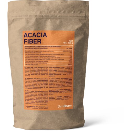 GymBeam Acacia Fiber 100 g cookies & krém Cene