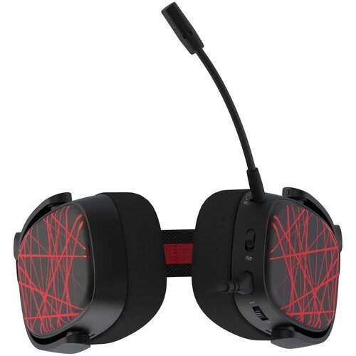 Yenkee slušalice YHP 3040 VECTOR, crno-crvene Cene