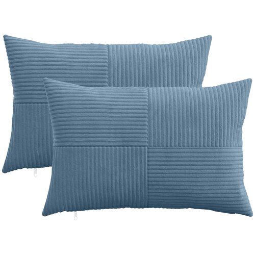  Presvlaka za jastuk 2 pcs ALMELO Plava 50 x 75 cm Kord Cene