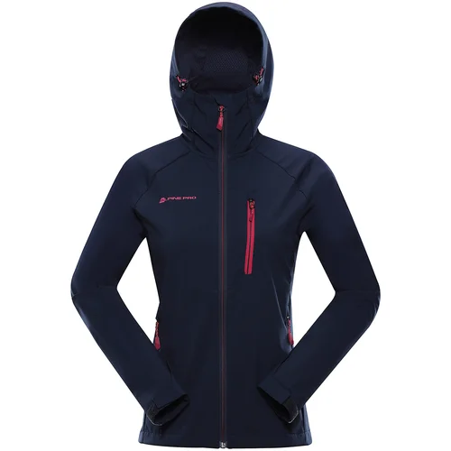 Alpine pro Women's softshell jacket with membrane ZORRA mood indigo