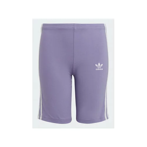 Adidas Športne kratke hlače Adicolor Cycling Shorts IC3122 Vijolična