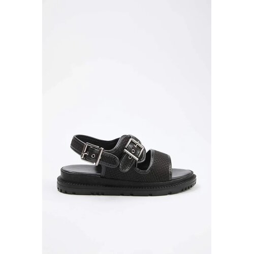 Trendyol Shoes Ženske sandale Takss26Sd00006, Crne Cene