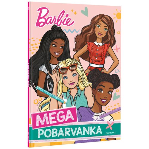 Egmont pobarvanka-mega Barbie Slike
