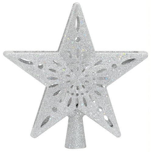 Aigostar LED božićna dekoracija LED/5W/230V srebrna zvezda Slike