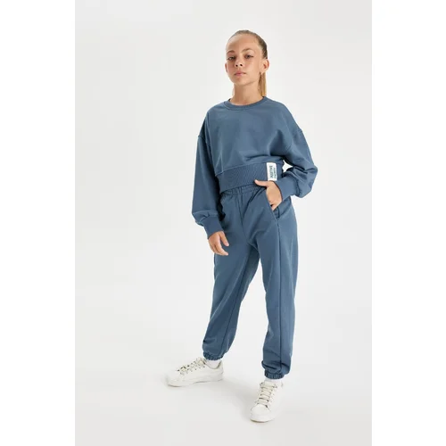 Defacto Girl Sweatshirt Tracksuit Bottom 2-Piece Set